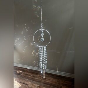 Handmade Crystal Prism Suncatcher & Wind Chime